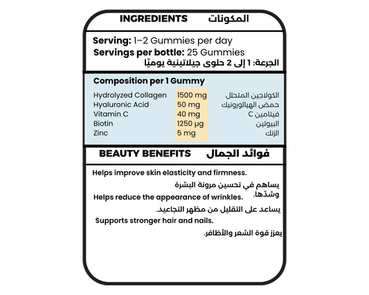 حبوب الكولاجين الهلامية